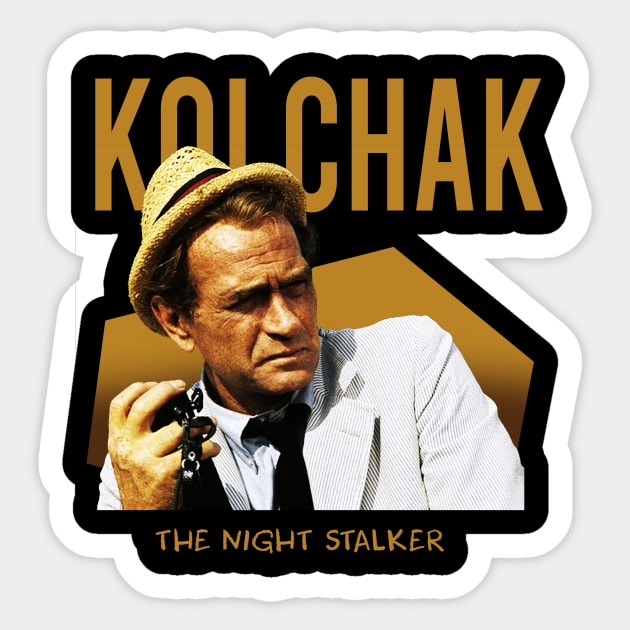 the night stalker - kolchak Sticker by whosfabrice